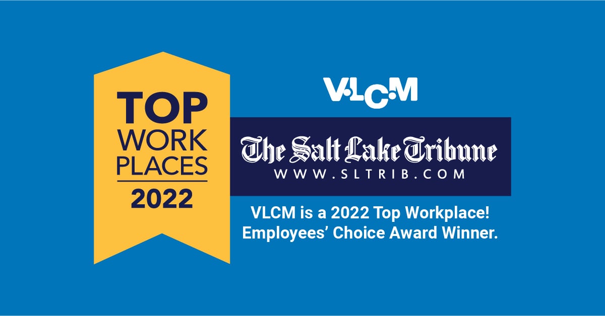 VLCM Honored As A Top Work Place, A Salt Lake Tribune Employees’ 2022
